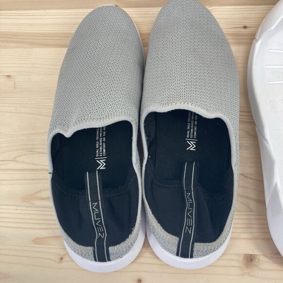 Muvez Weekender Mens Shoes Size 12 Gray Dual Sole Detachable Slip On Slippers - Picture 2 of 16